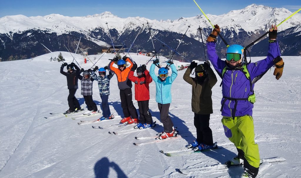 Ski lessons in Courchevel & La Tania